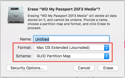Cant Format My Passport For Mac